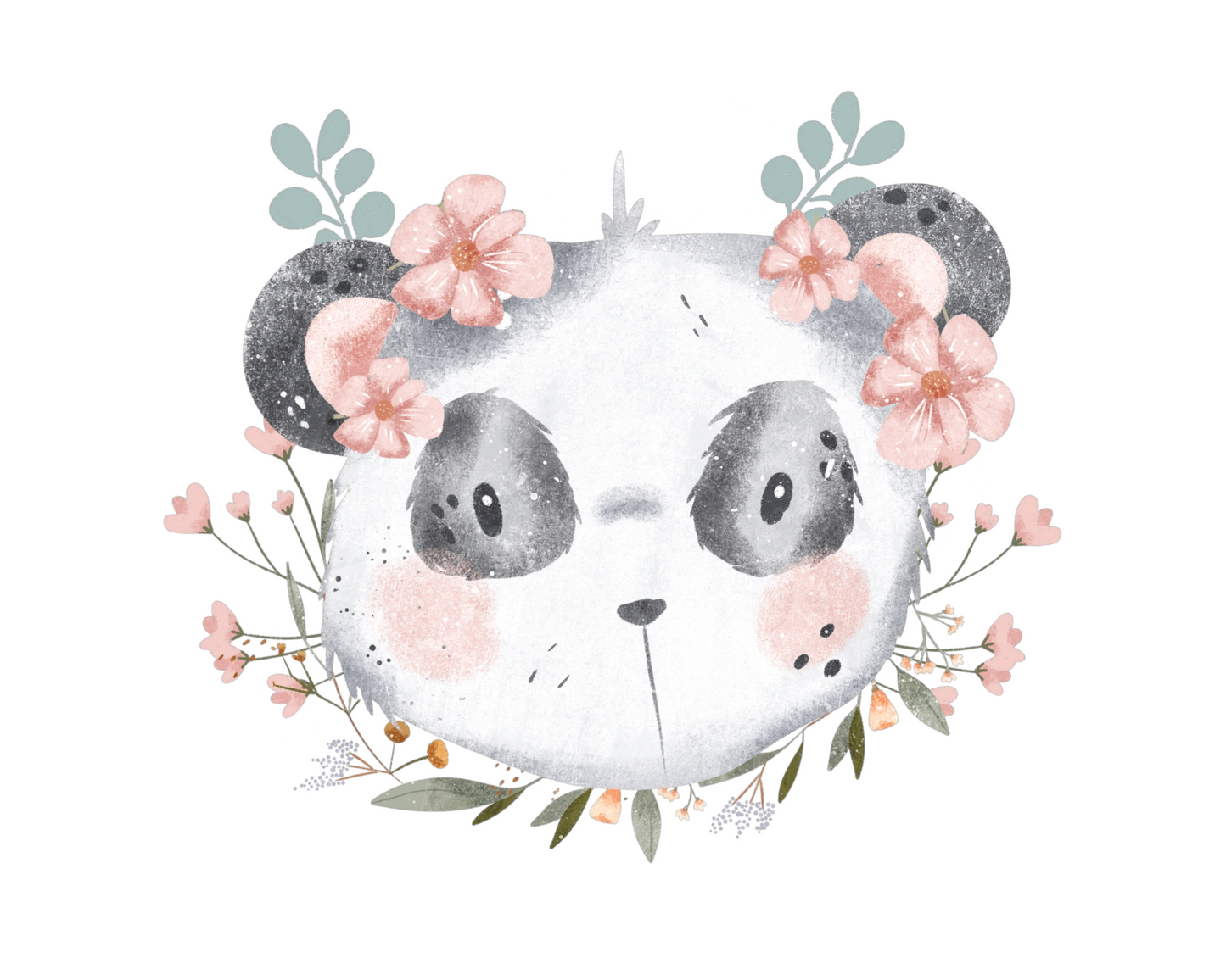 Bügelbild Panda