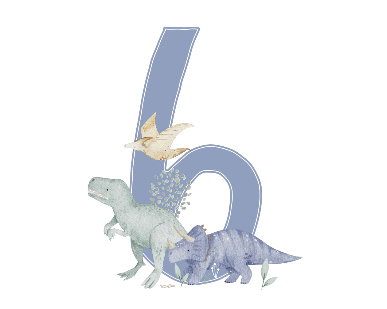 Geburtstag 'SECHS' Dinosaurier