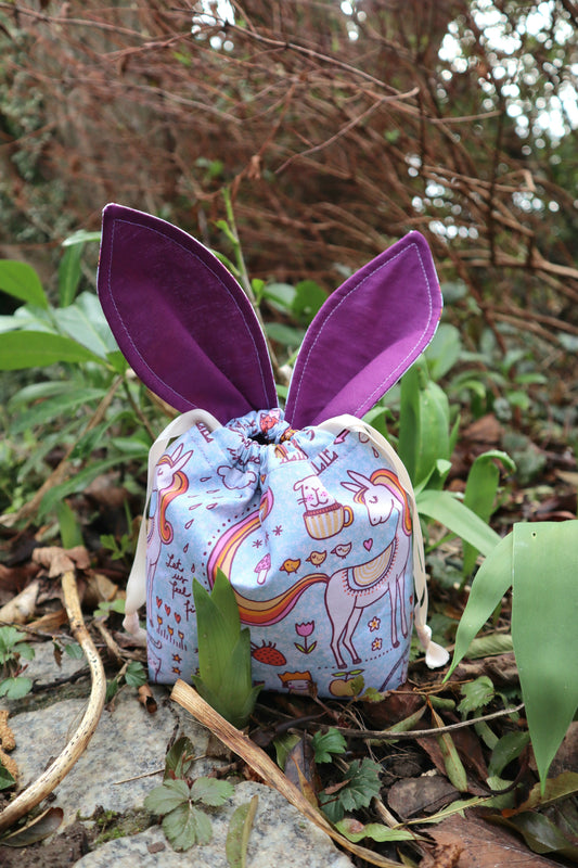 Beutel mit Hasenohren