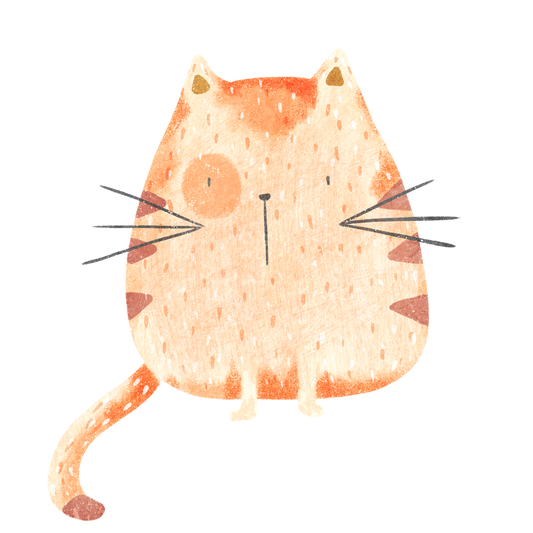 Bügelbild Cats 6er