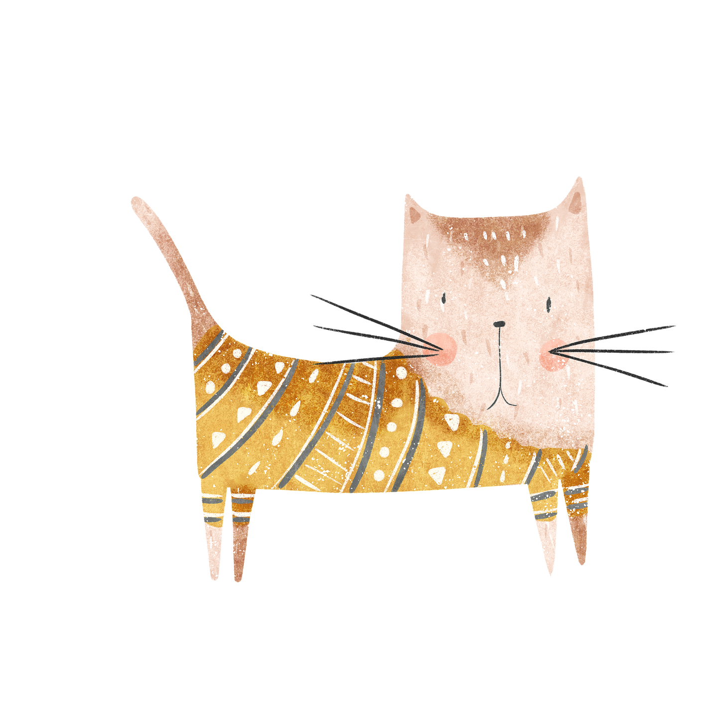 Bügelbild Cats 6er