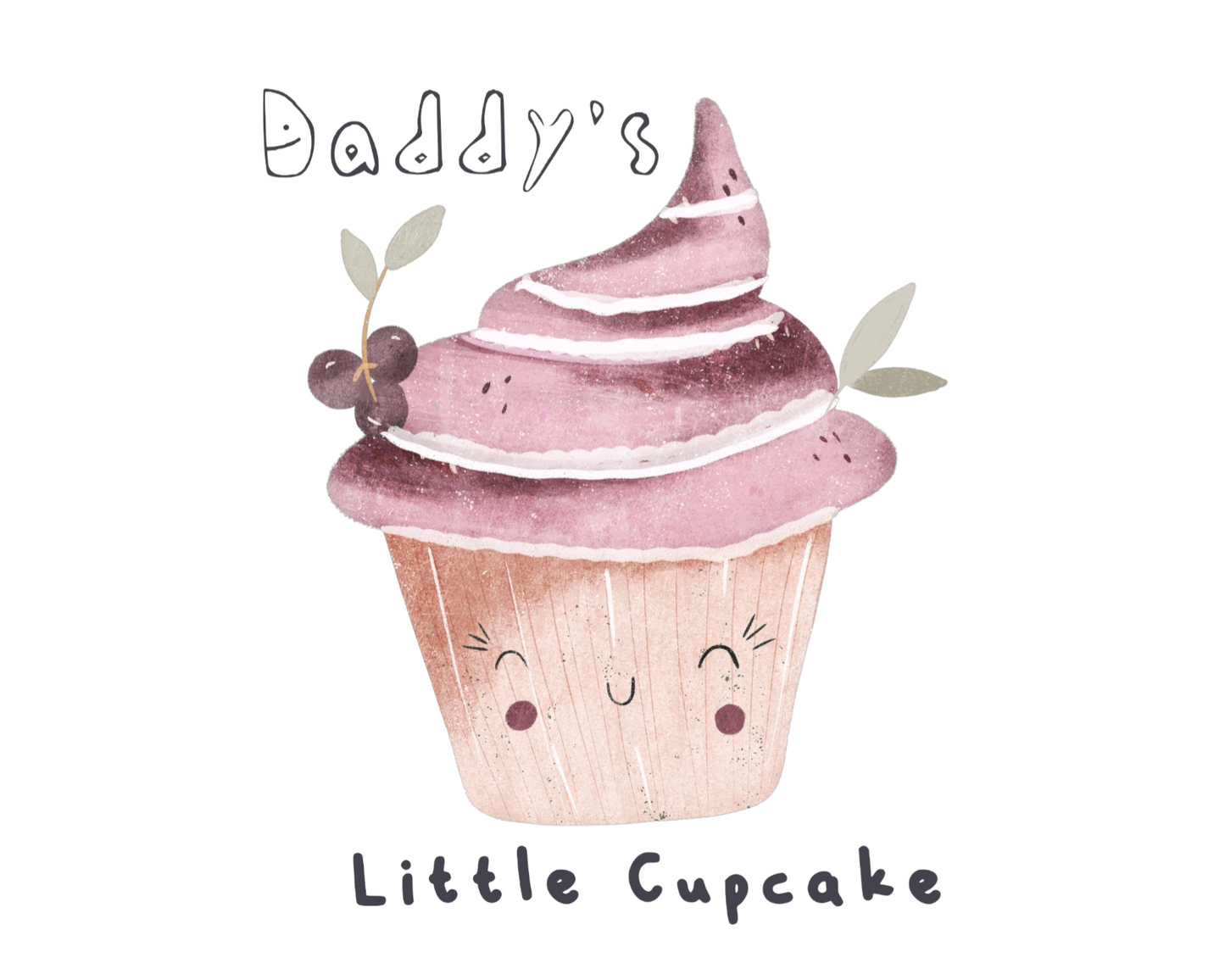 Bügelbild Cupcake