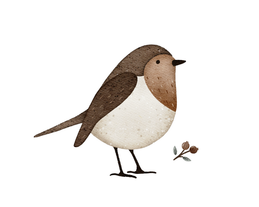 Bügelbild Vogel