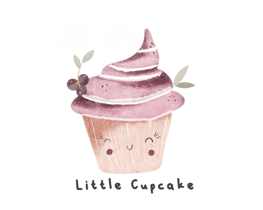 Bügelbild Cupcake