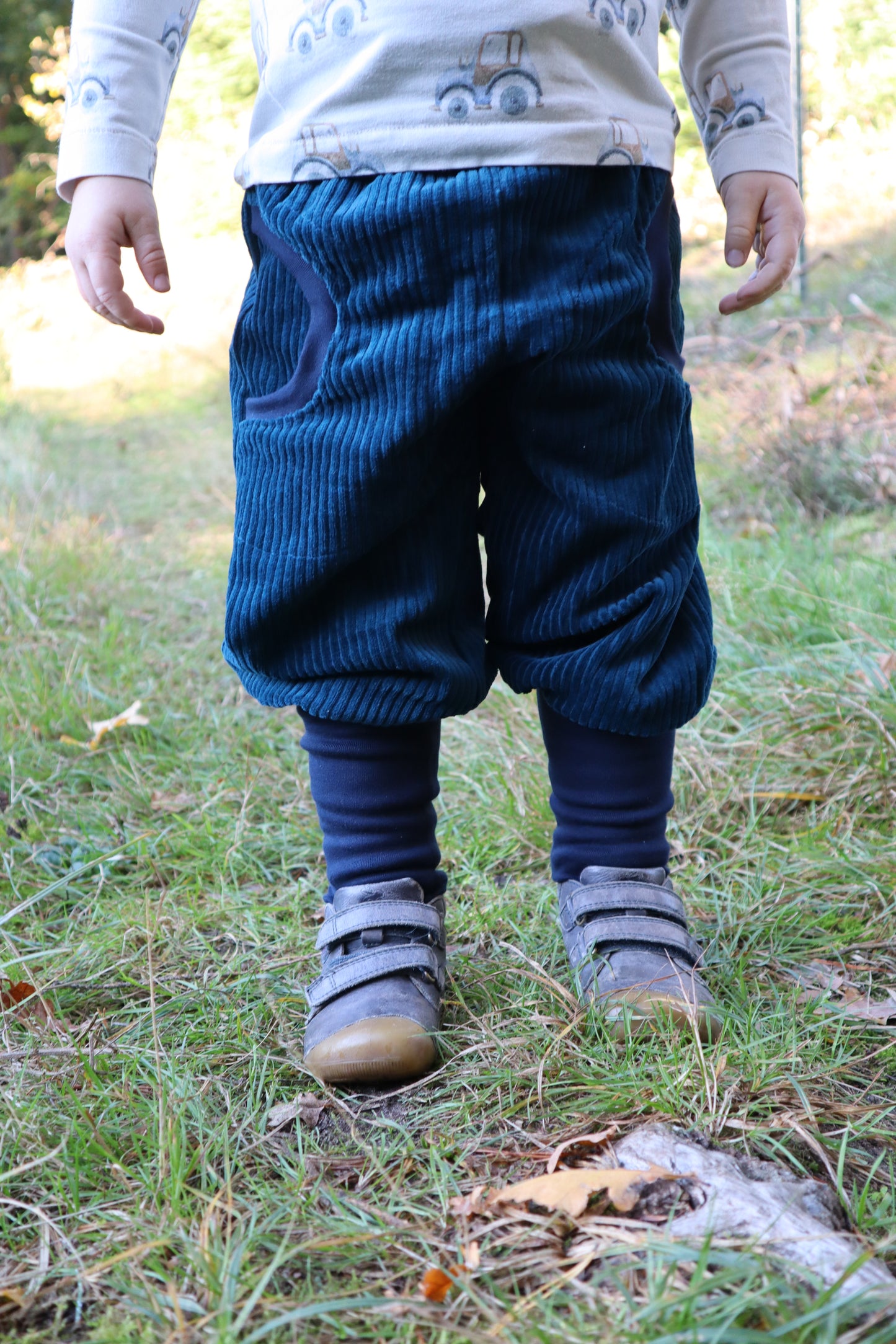 Knickerbocker Hose blau