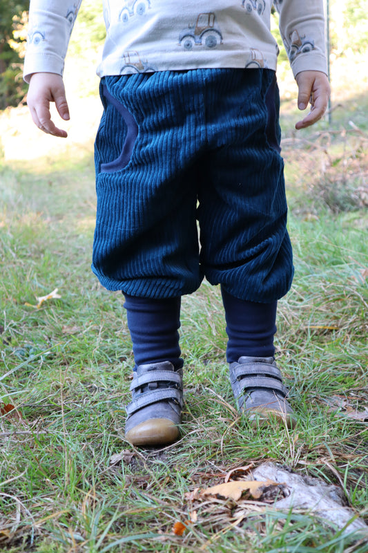 Knickerbocker Hose blau