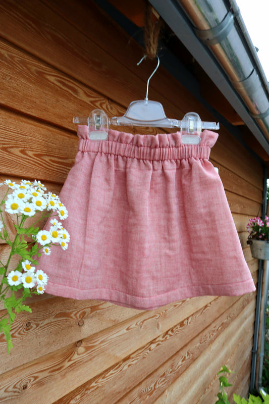 Rock altrosa mit Paperbackbund