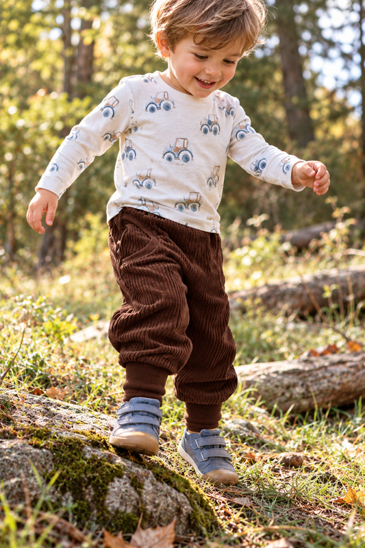 Cordhose schokoladenbraun
