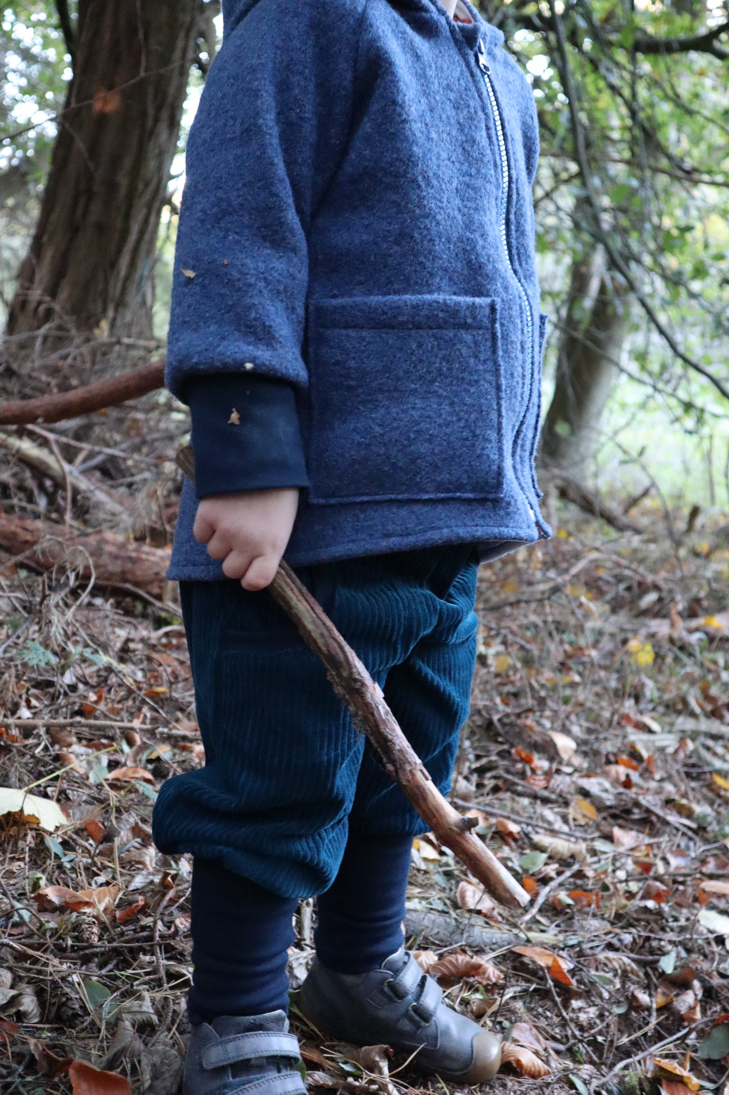 Knickerbocker Hose blau