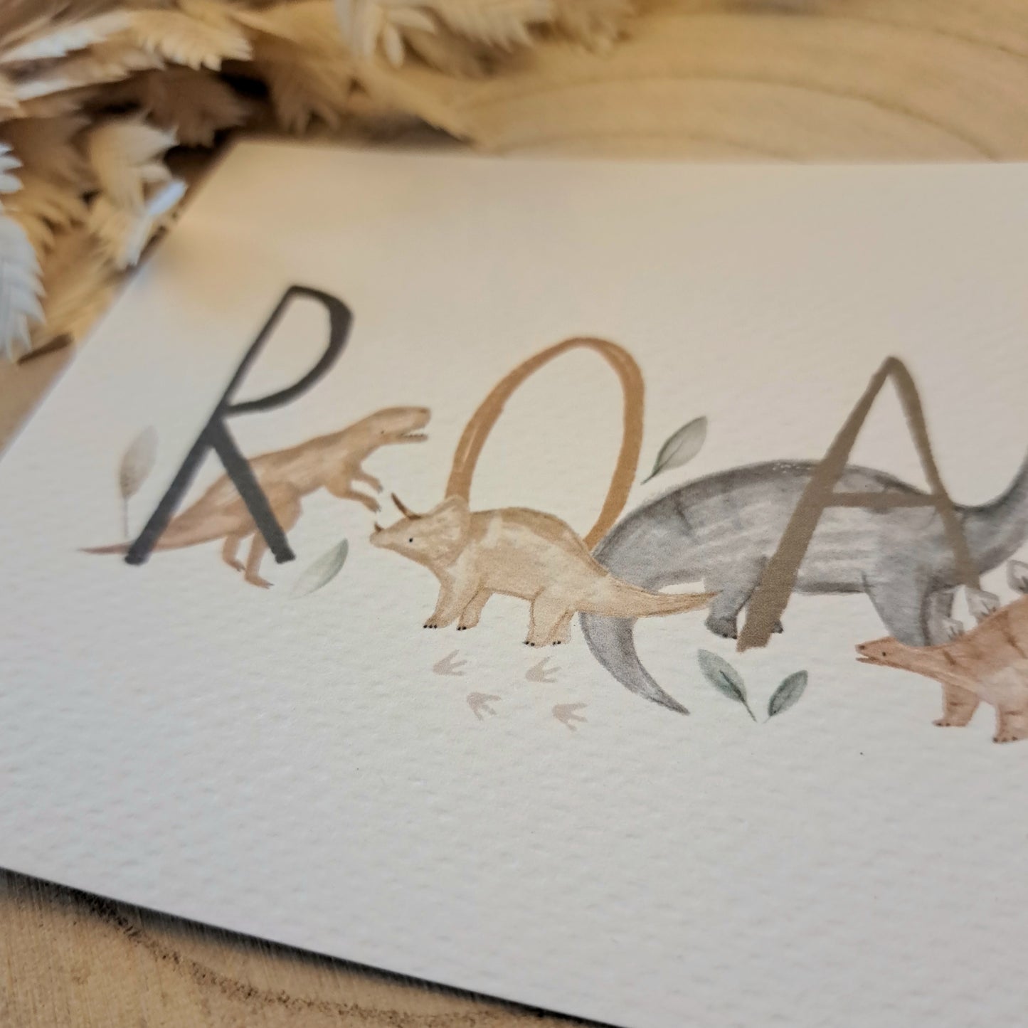 Grußkarte Dinosaurier ROAR